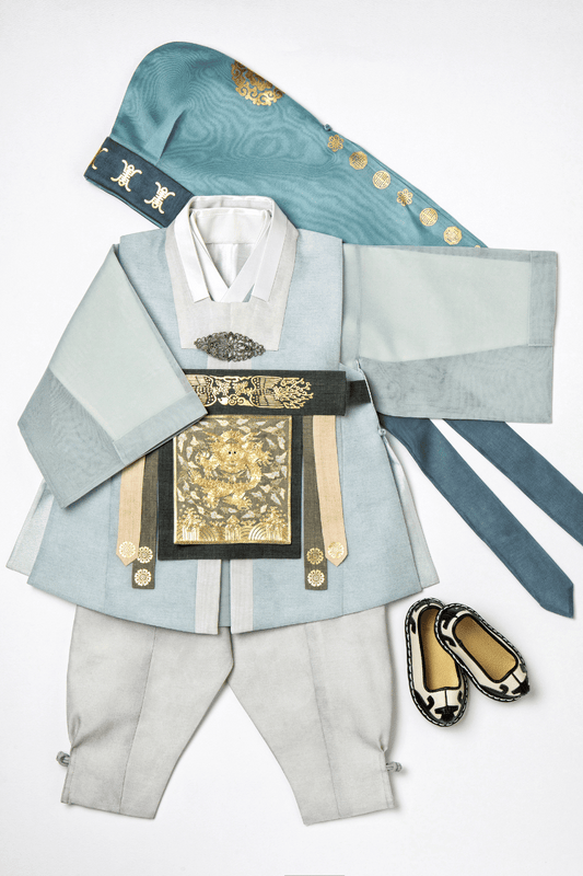 Baby Boy's Dohl Hanbok #31 (luxe line)