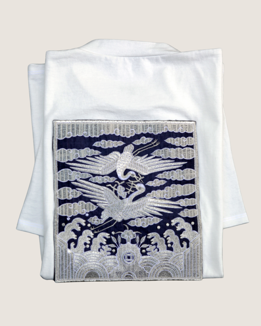 Crane T-shirt (black or white)