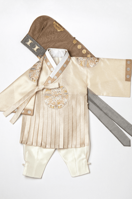 Baby boy's dohl hanbok #32 (luxe line)
