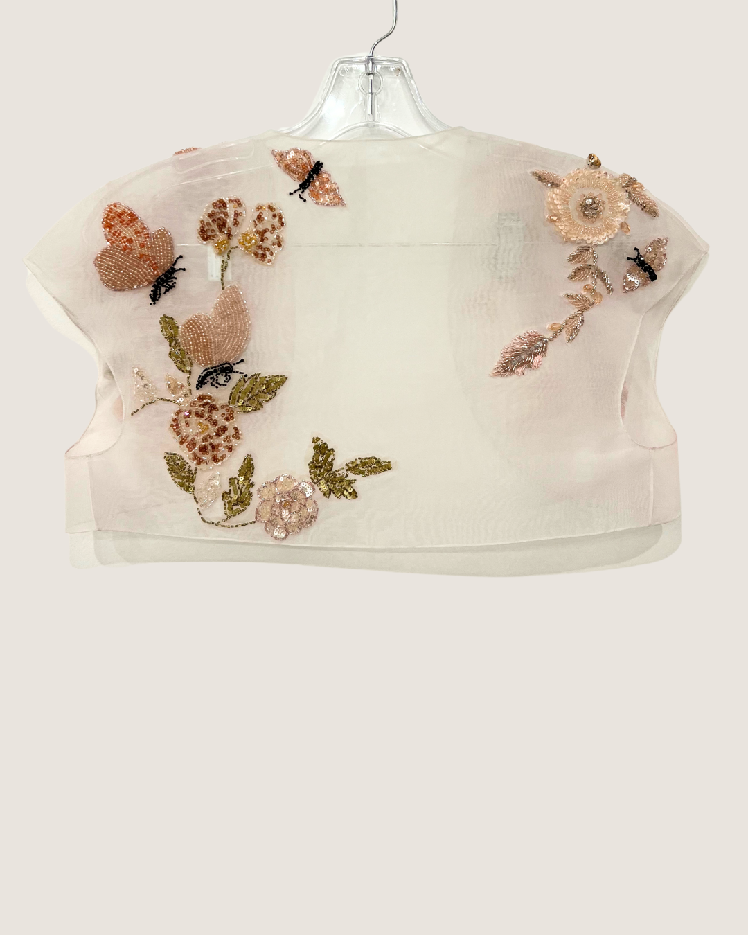 Hand beaded bolero