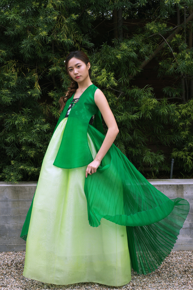 Modern Hanbok Dangui and Malgee Set