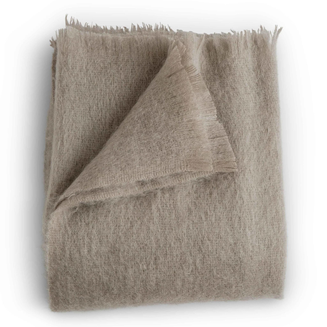 Evangeline Mohair Throws