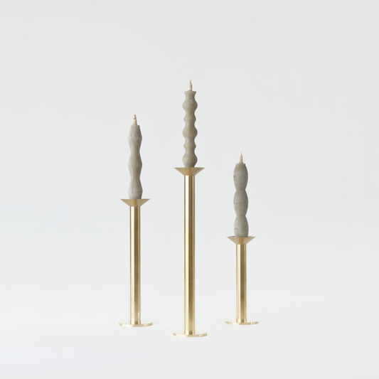 Brass Candle Holders 'RATIO'