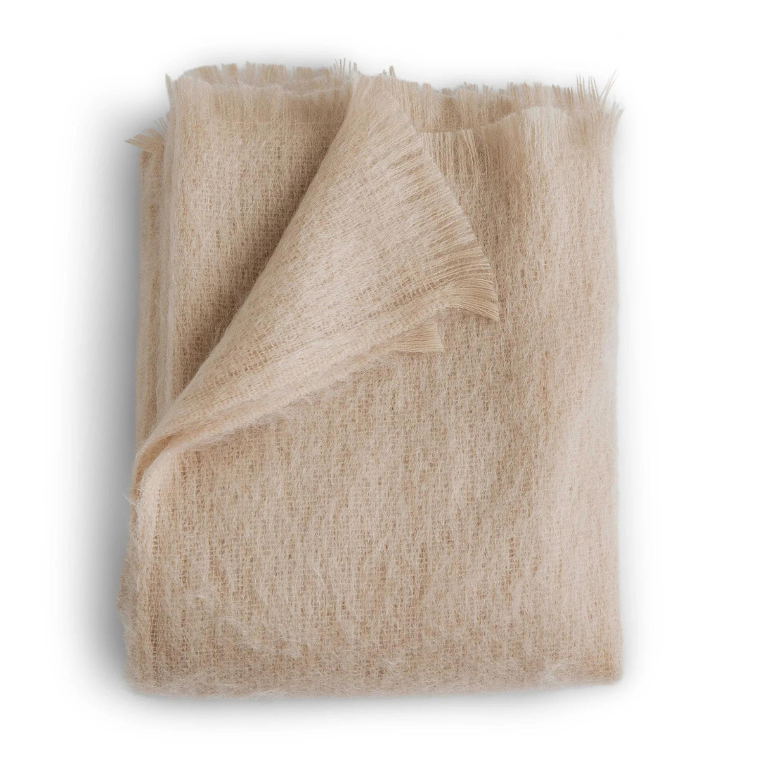 Evangeline Mohair Throws