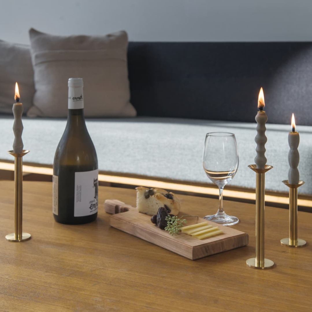 Brass Candle Holders 'RATIO'