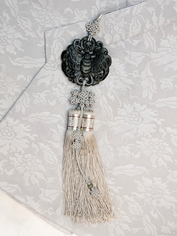 Norigae with Black Jade