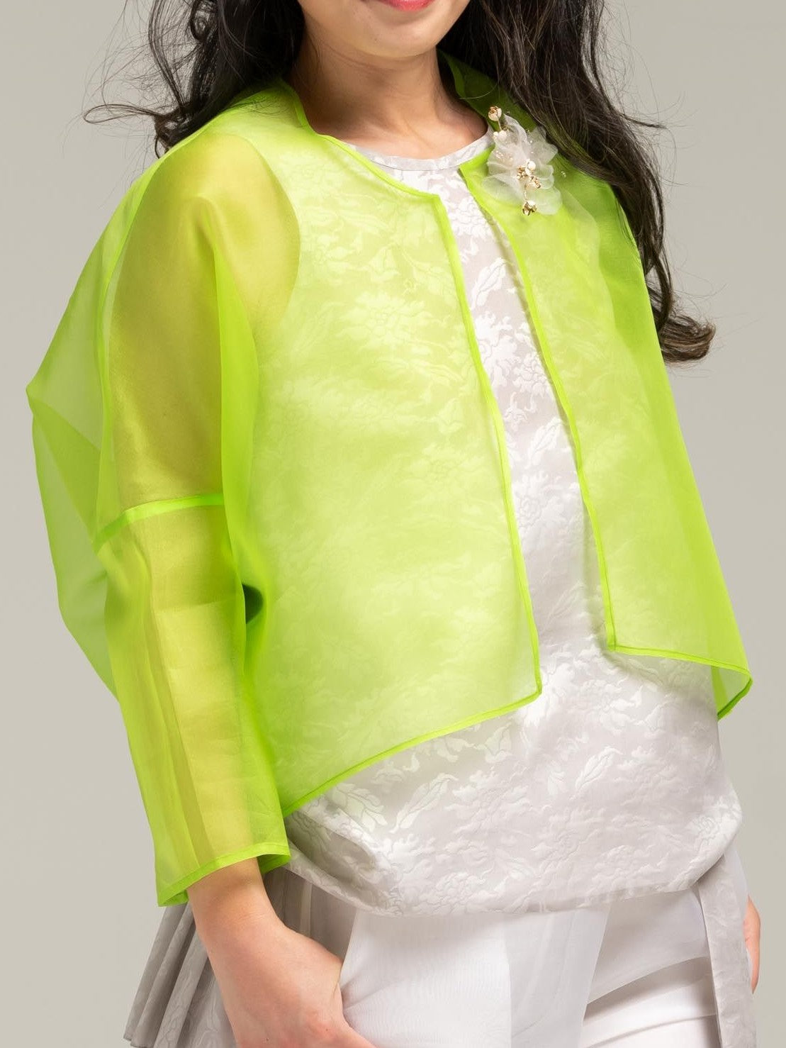 Silk Organza Jacket