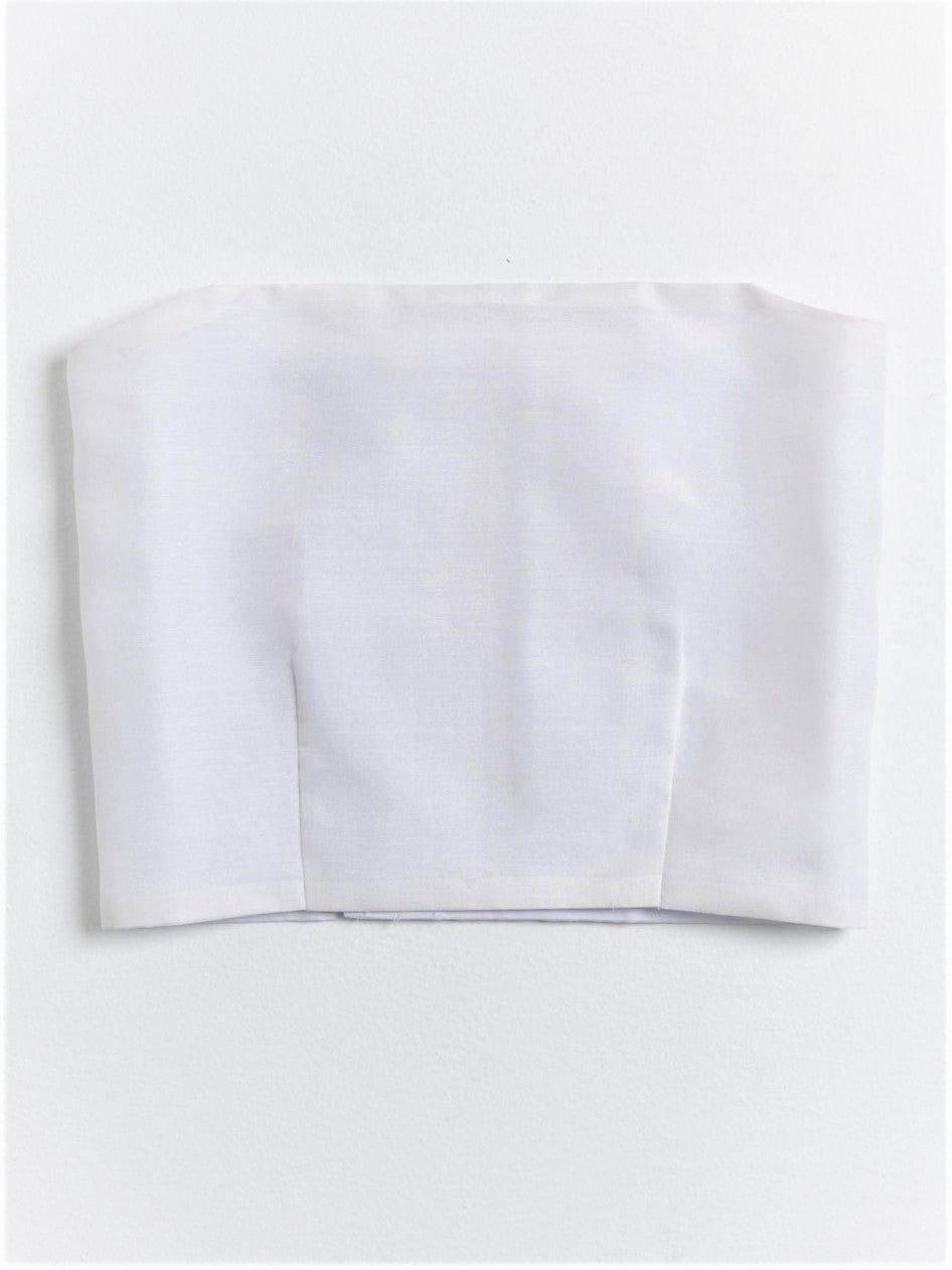 Silk Bustier with Velcro Fastener