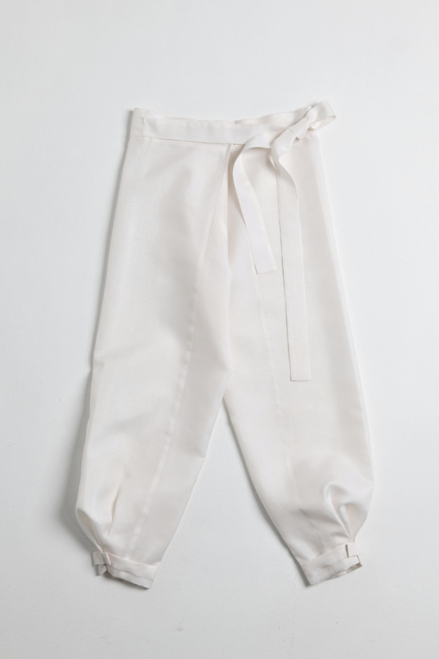 Traditional Korean Silk Pants (Black)