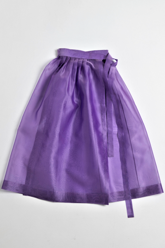 Purple Wrap Skirt