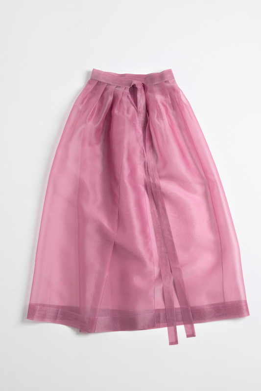 Pink Wrap Skirt
