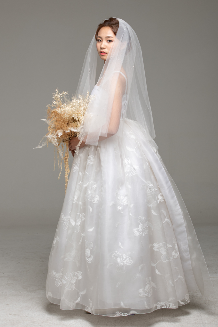 Her Wedding Dress (veil not included)