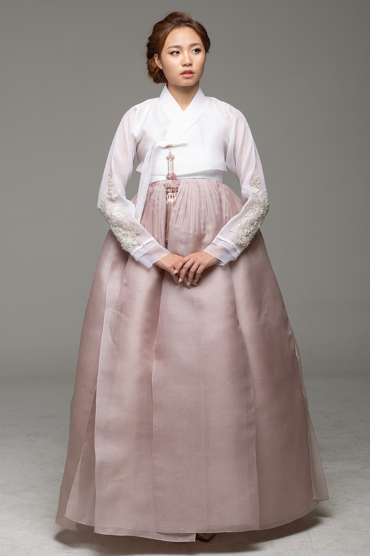 Embroidery Panel Dress (without jeogori)
