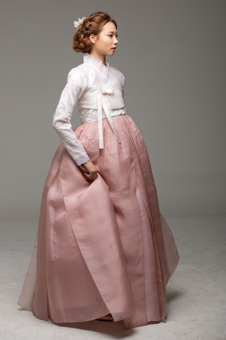 Embroidery Malgee Dress (without jeogori)