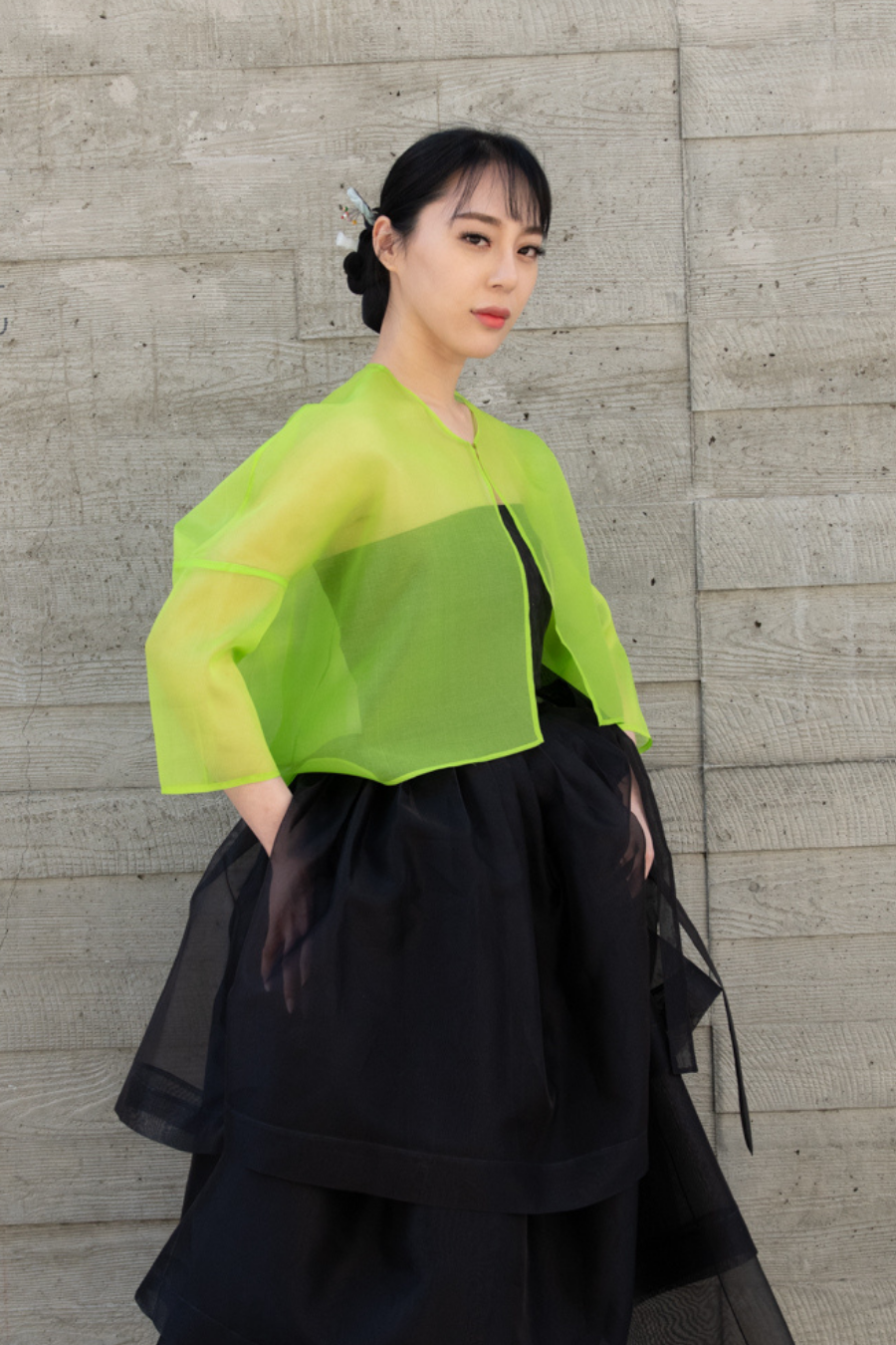 Silk Organza Jacket