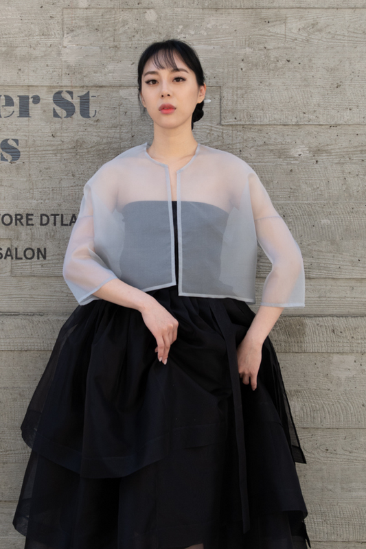 Silk Organza Jacket