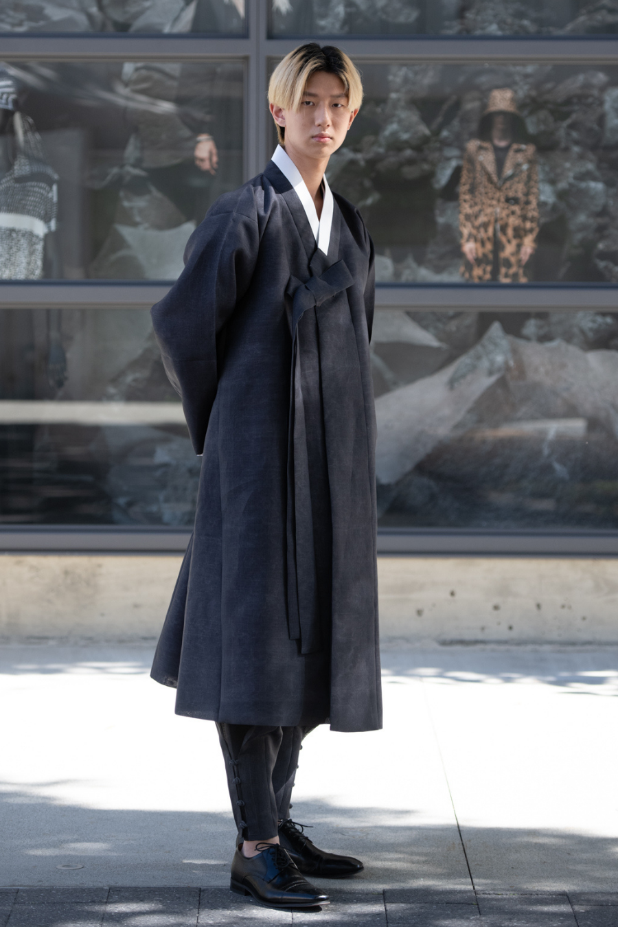 Men's Black Durumagi