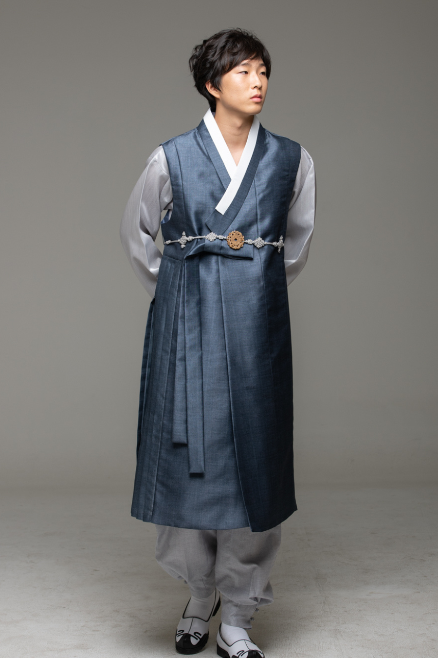 Men s Washable Silk Queja Meehee Hanbok