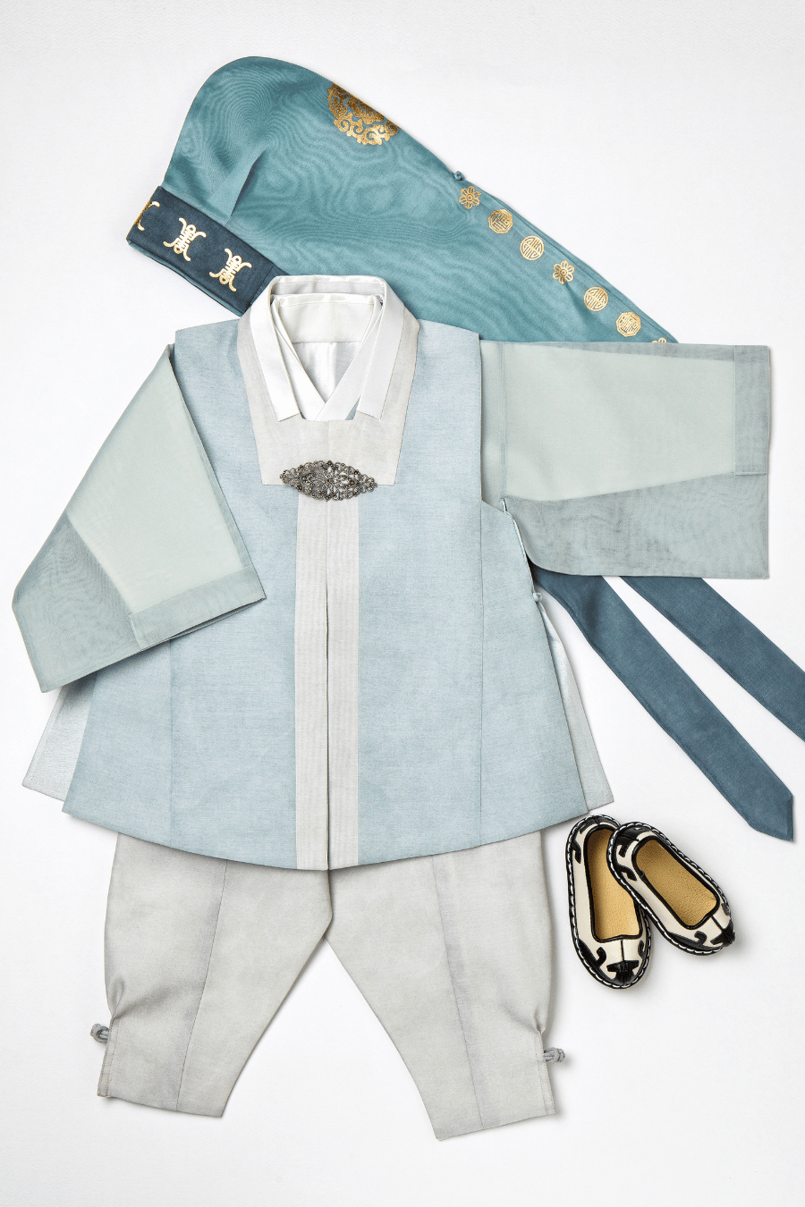 Baby Boy's Dohl Hanbok #31 (luxe line)