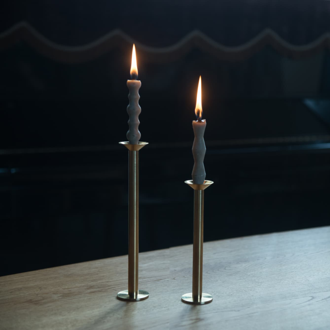 Brass Candle Holders 'RATIO'