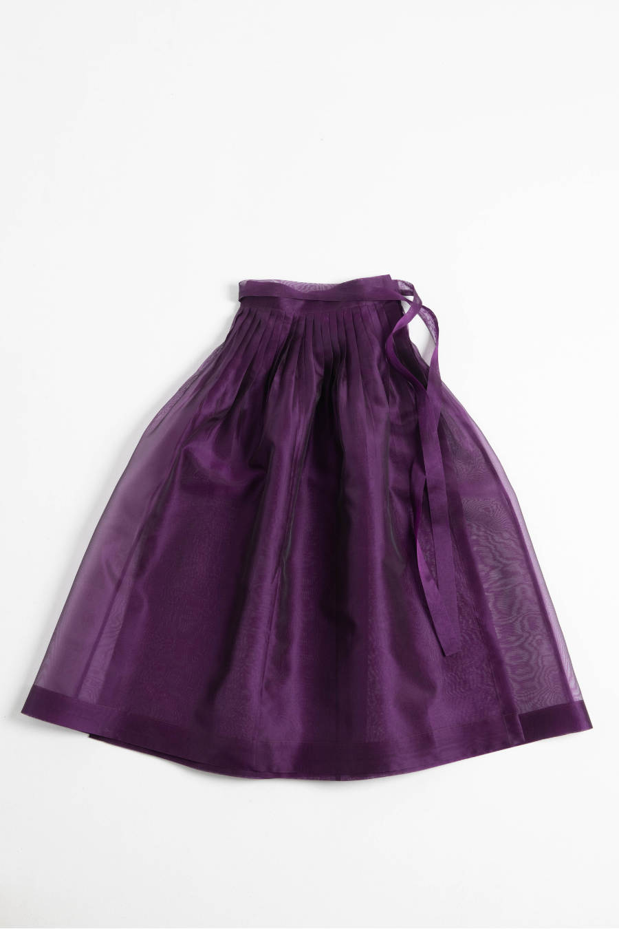 Deep Purple Wrap Skirt