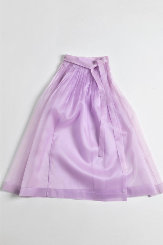 Light Purple Wrap Skirt