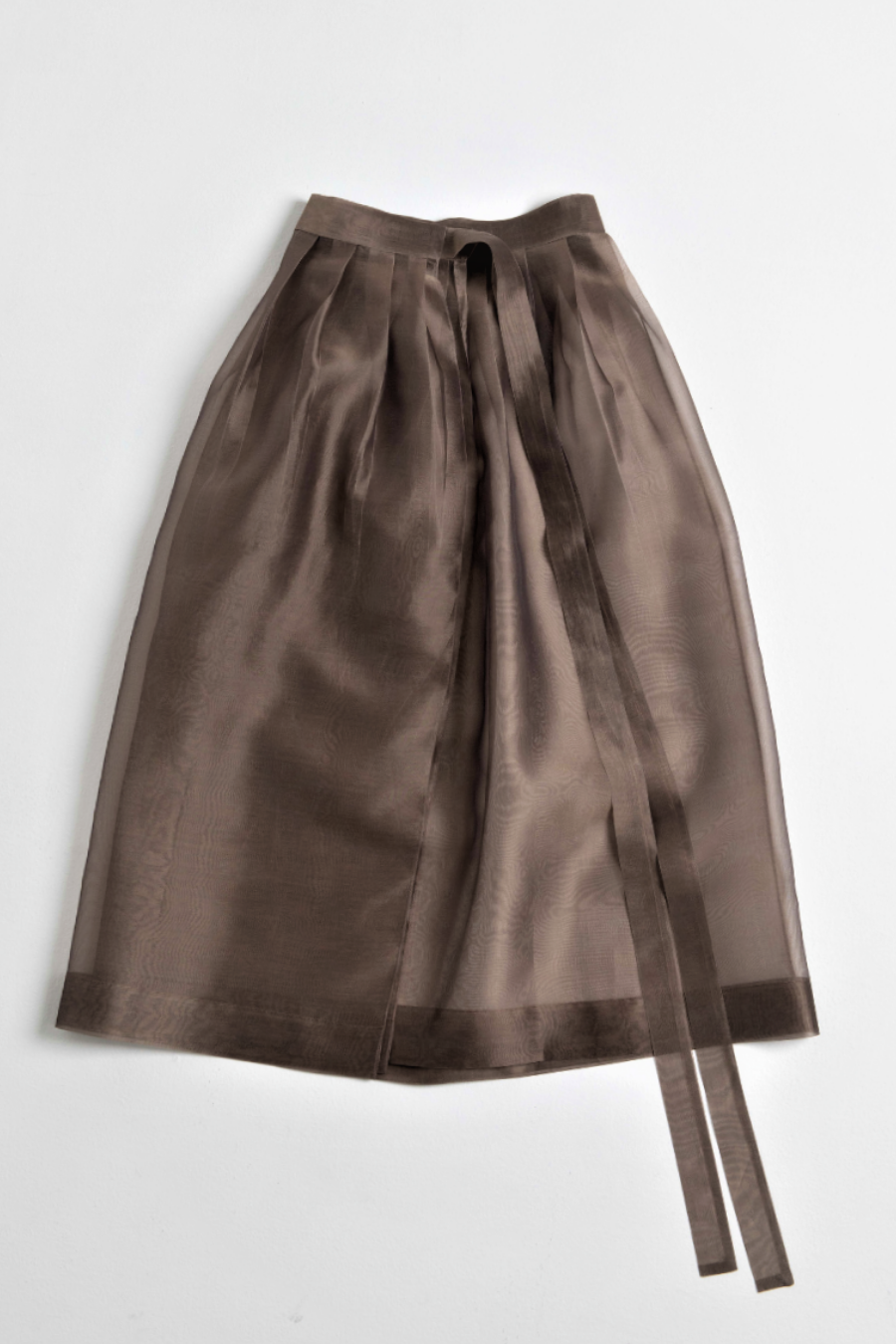 Brown Wrap Skirt
