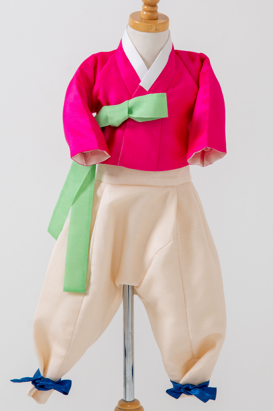 Baby Girl Hanbok With Pants