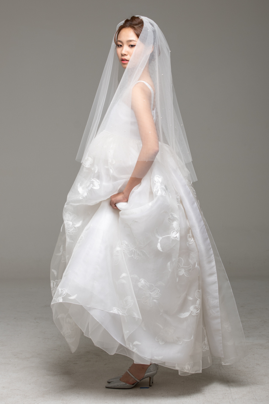 Her Wedding Dress (veil not included)