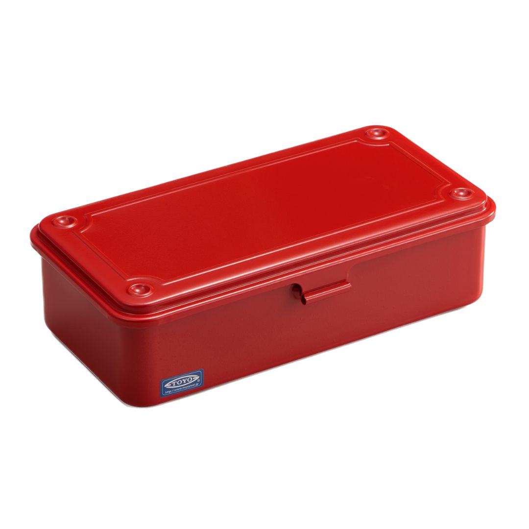 Steel Stackable Storage Box (Red)