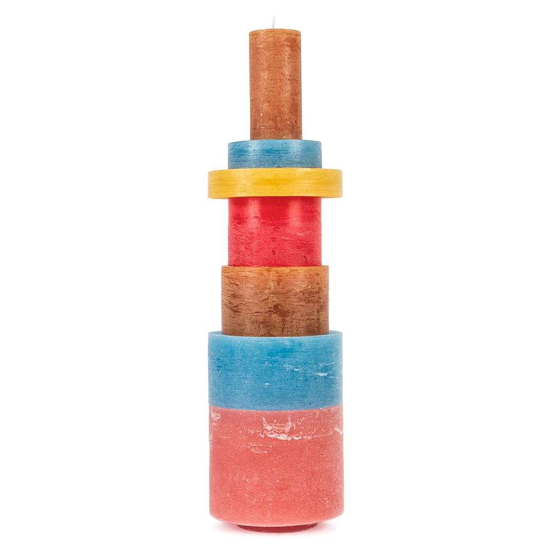 Stan Editions Candle- STACK 07 - MULTICOLOR